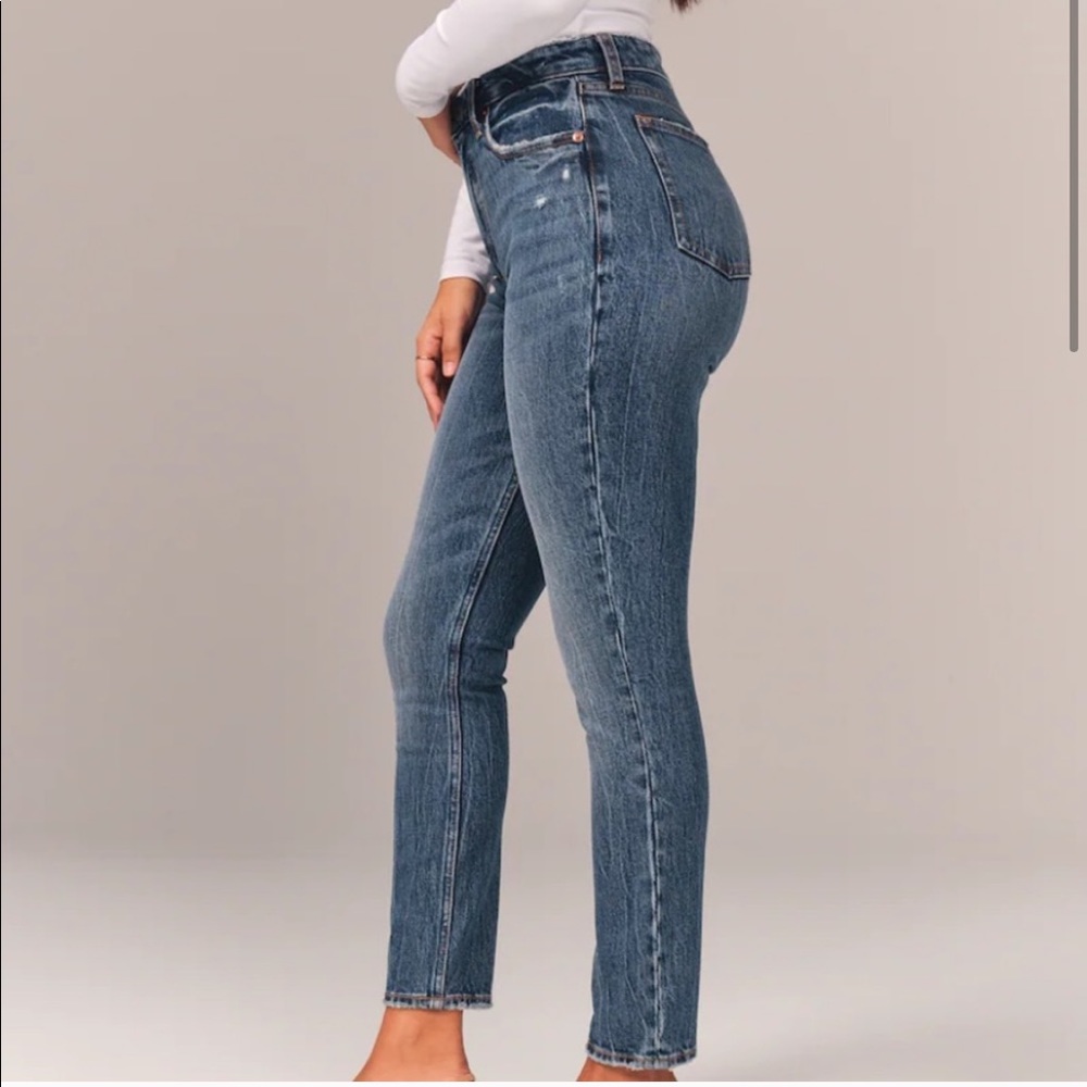 Abercrombie Curve Love High Rise Skinny Jeans